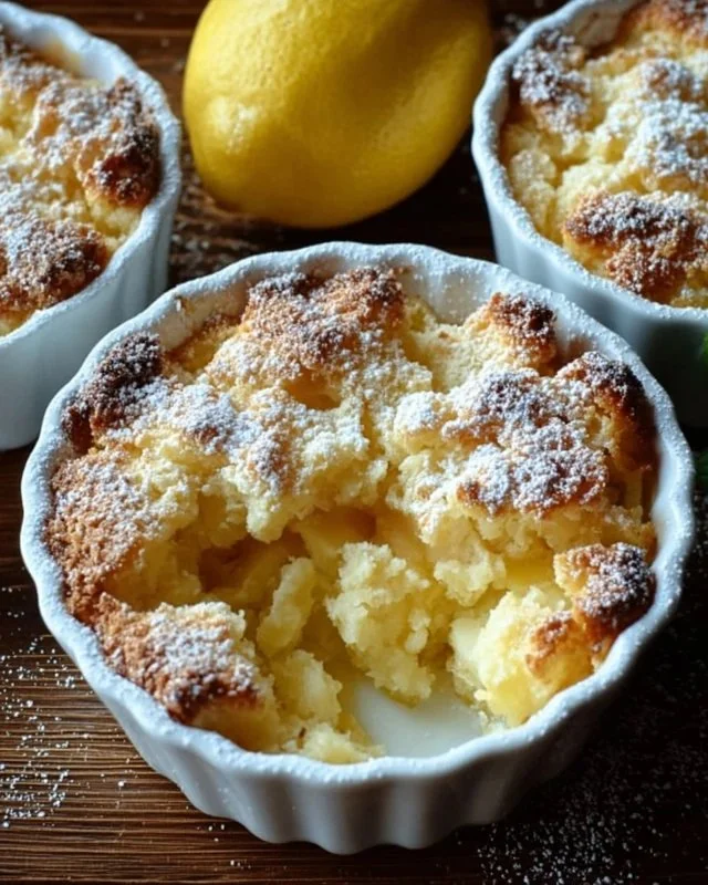 Lemon Cobbler Magic