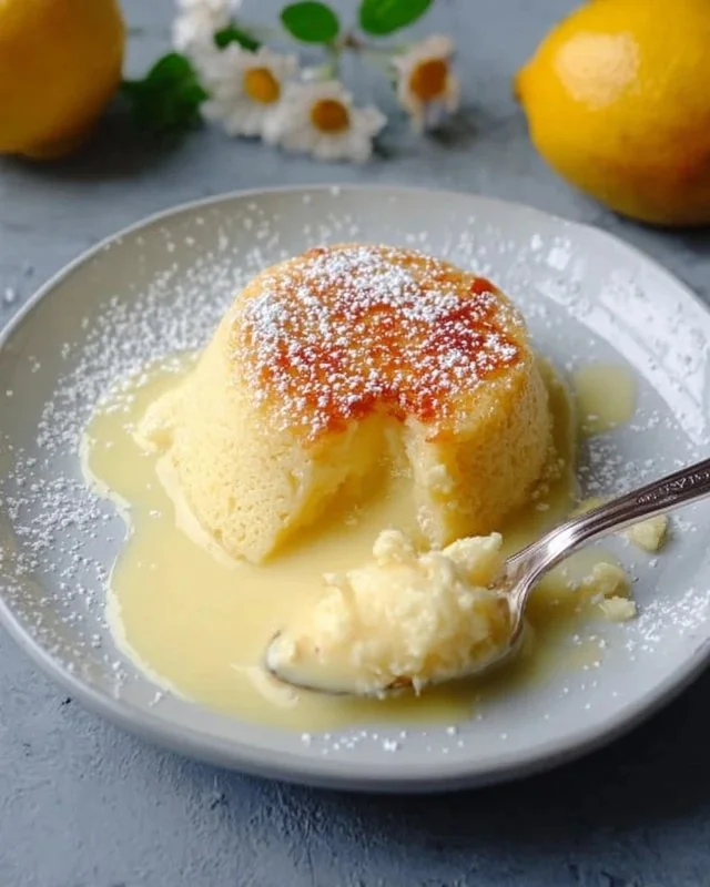 Lemon Delicious Pudding