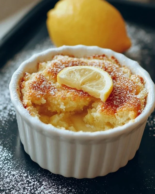 Magic Lemon Cobbler