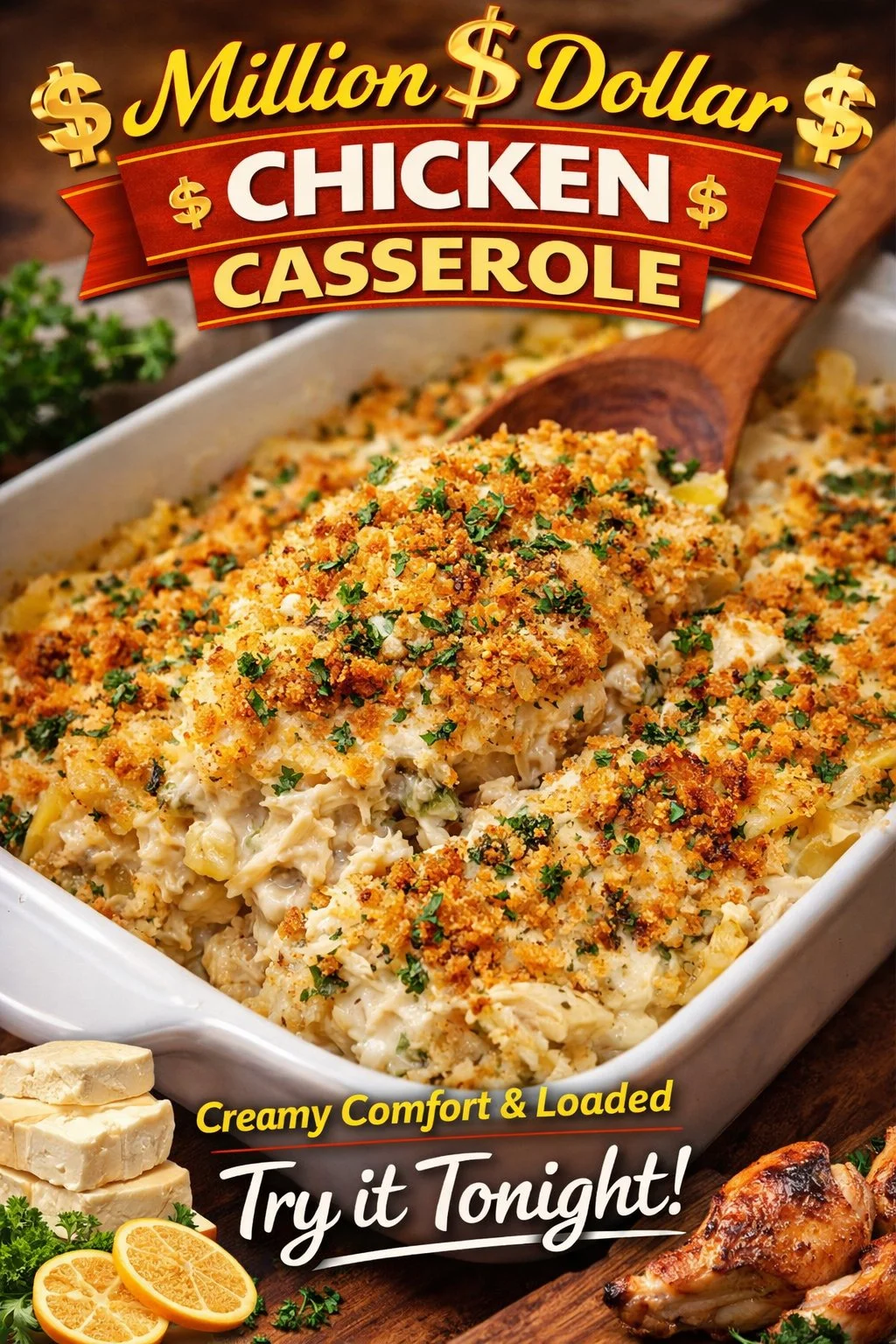 Million Dollar Chicken Casserole