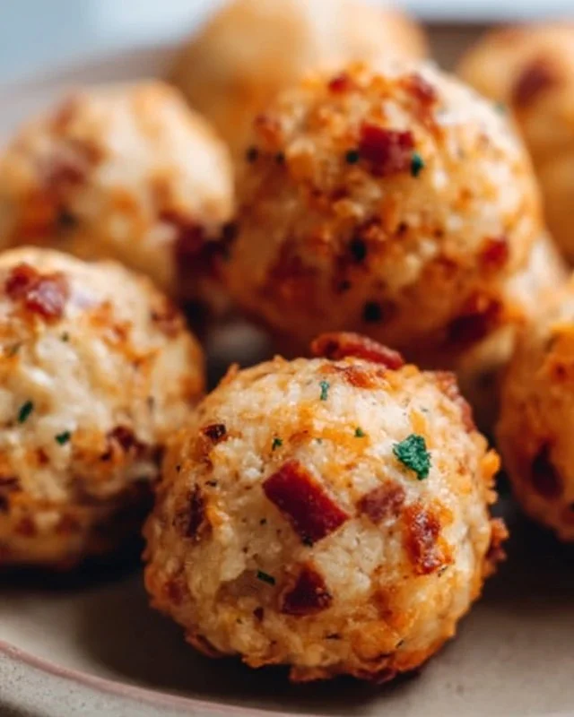 Mini Bacon Ranch Cheeseballs