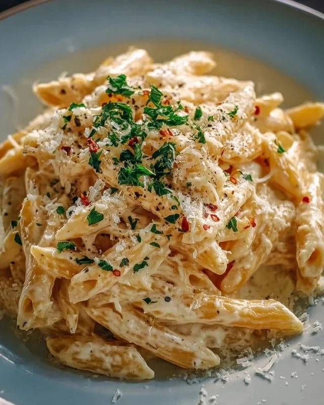 One Pot Creamy Garlic Pasta