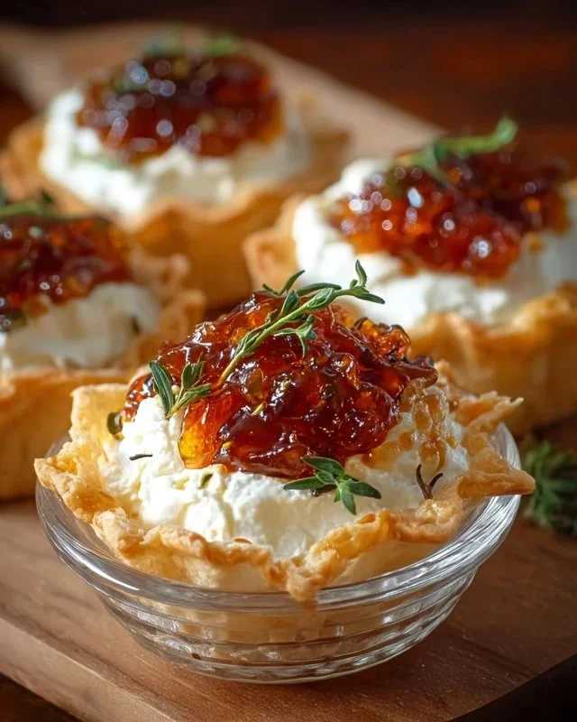 Quick Pepper Jelly Cream Cheese Appetizer Dip and Bites