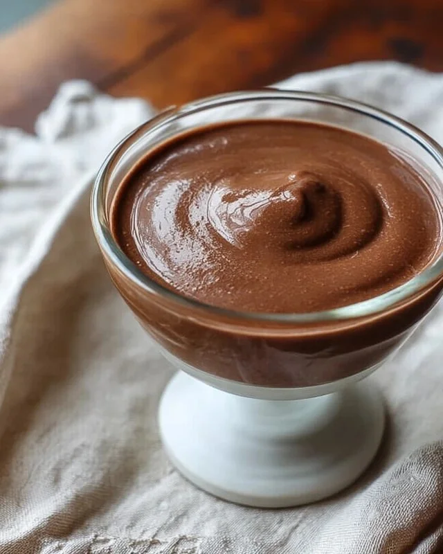 Simple Hard Boiled Egg Chocolate Pudding