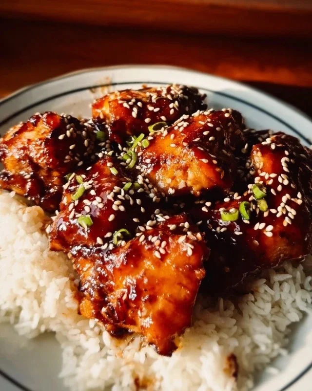 Slow Cooker Honey Garlic Chicken