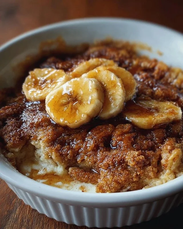 Southern Banana Cobbler