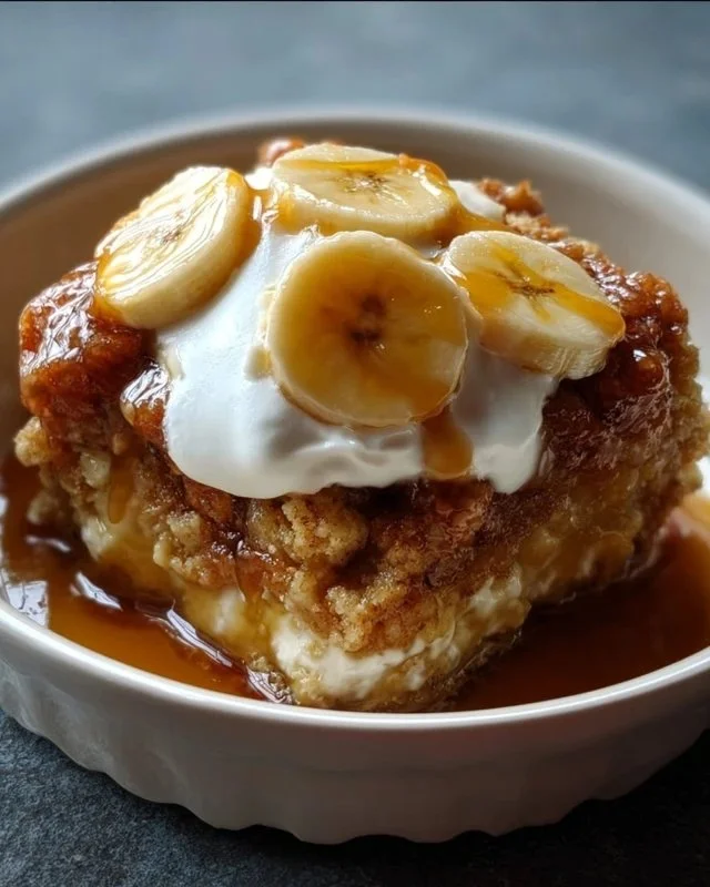 Southern Banana Cobbler