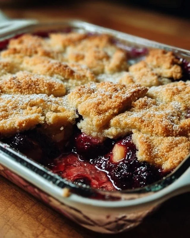 Southern Mixed Fruit Cobbler
