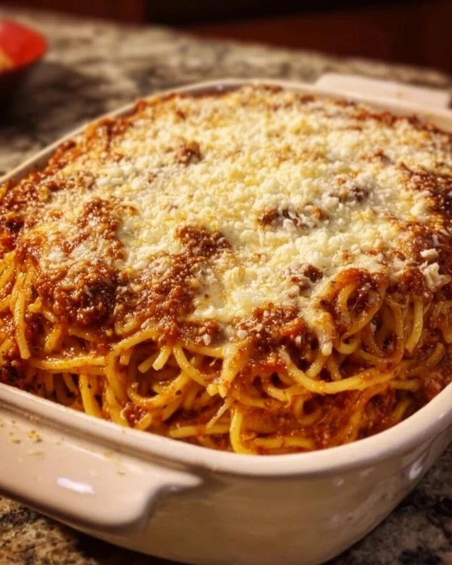 Stanley Tucci Baked Spaghetti