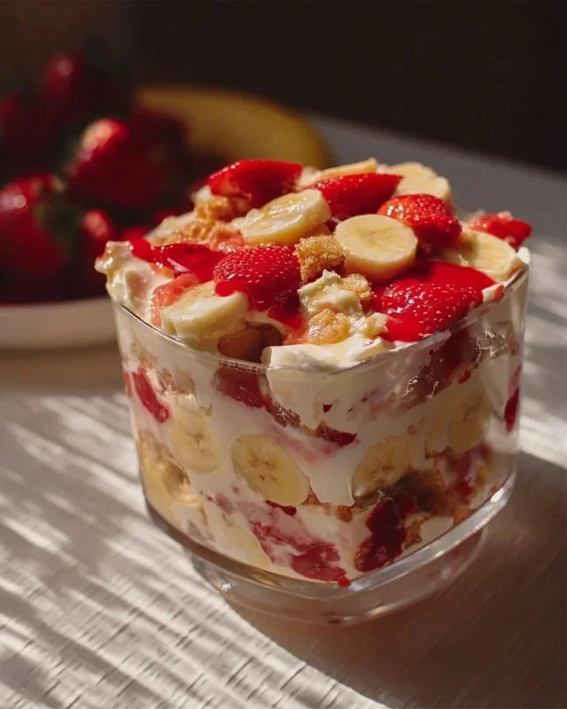 Strawberry Banana Pudding Dream