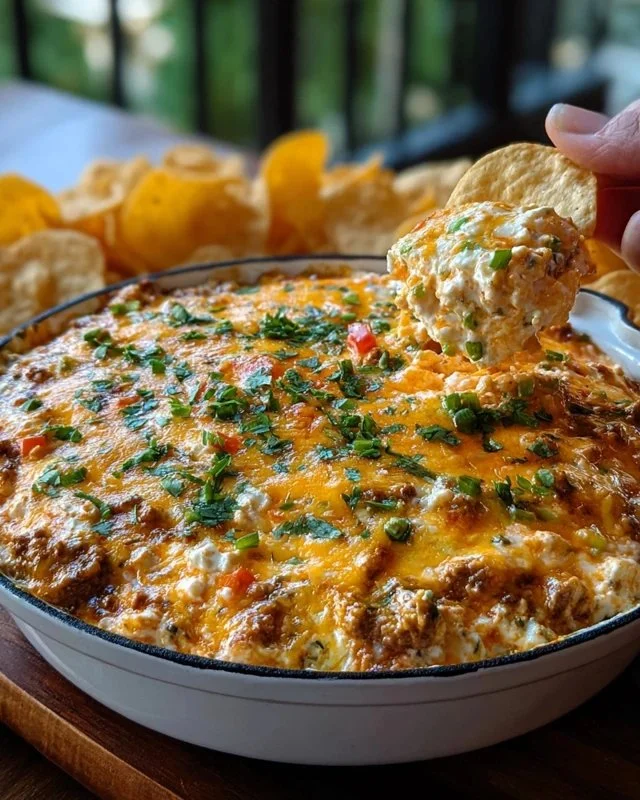 Texas Trash Dip: A Bold and Cheesy Delight