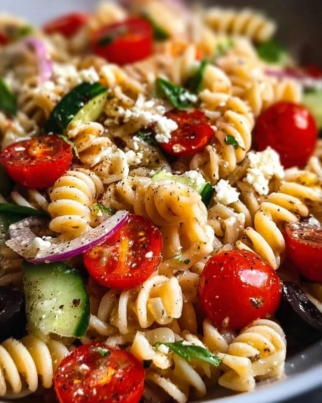 The Best Pasta Salad with Italian Dressing