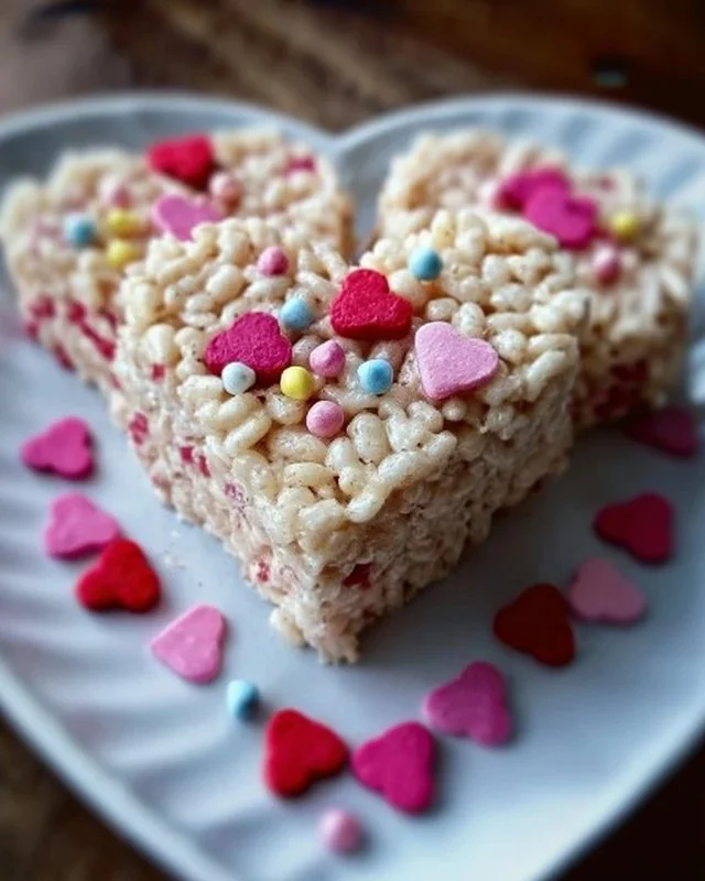 Valentine's Rice Crispy Treats