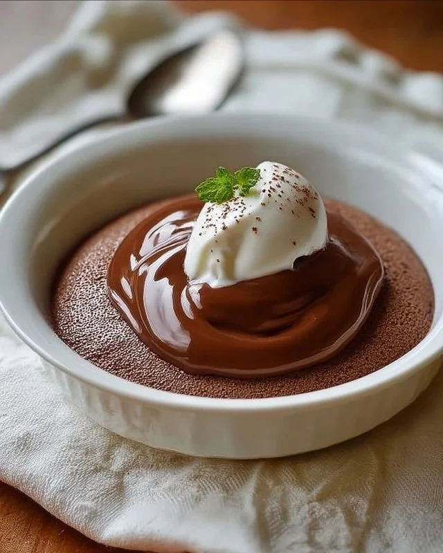 10-Minute Hard Boiled Egg Chocolate Pudding