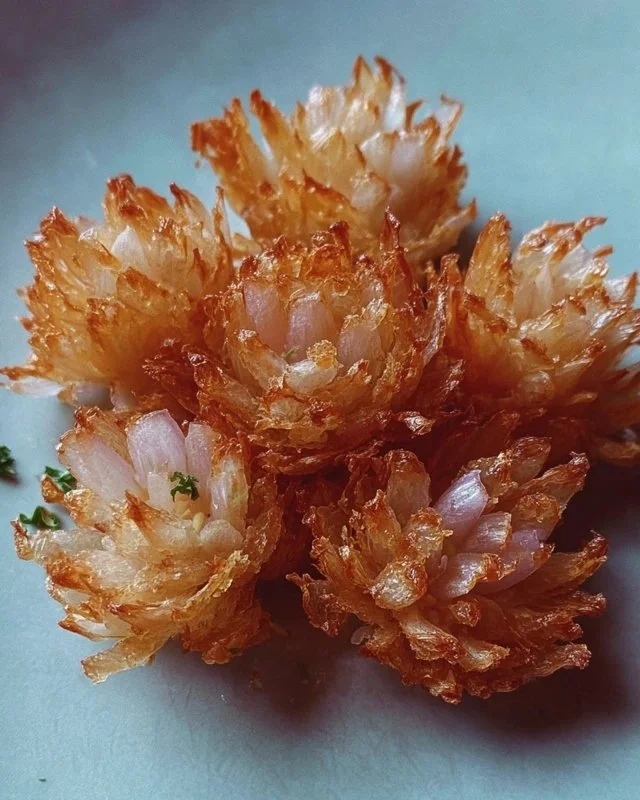 Bite-Sized Blooming Onions