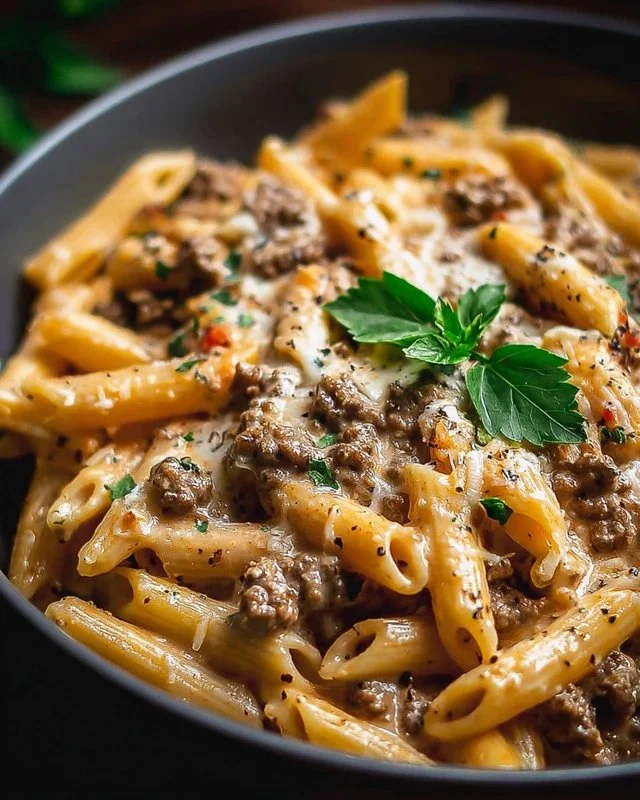 Creamy Beef Pasta