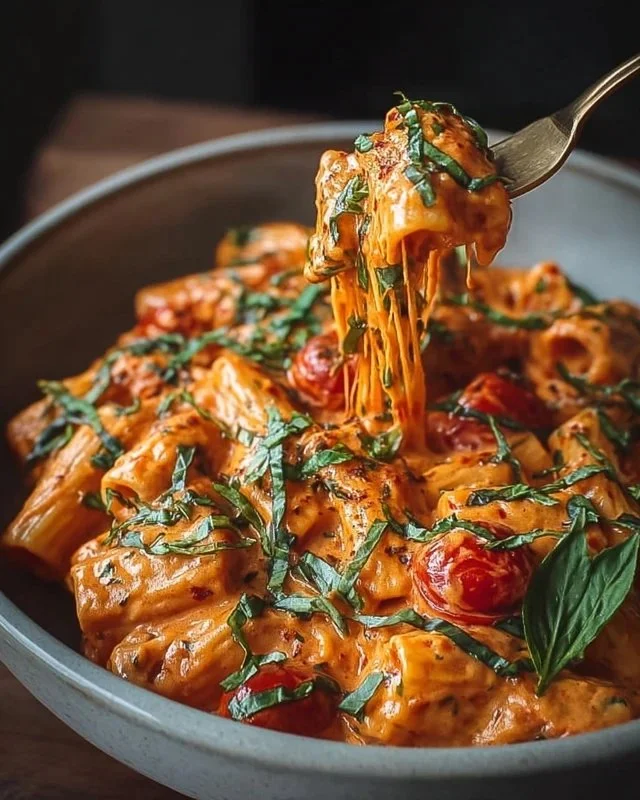 Creamy Tomato Garlic Pasta