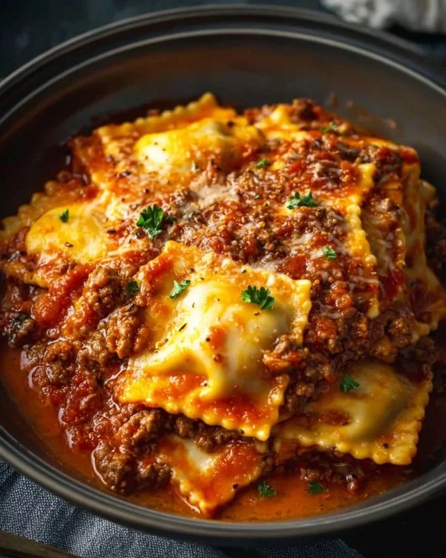 Crockpot Ravioli Lasagna: A Hands-Off, Flavor-Packed Comfort Food Masterpiece