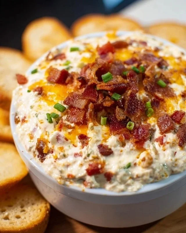 Delicious Million Dollar Crack Dip served in a bowl with tortilla chips.