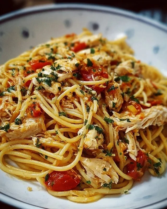 Monterey Chicken Spaghetti