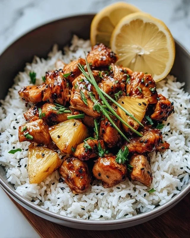Pineapple Chicken and Rice Recipe
