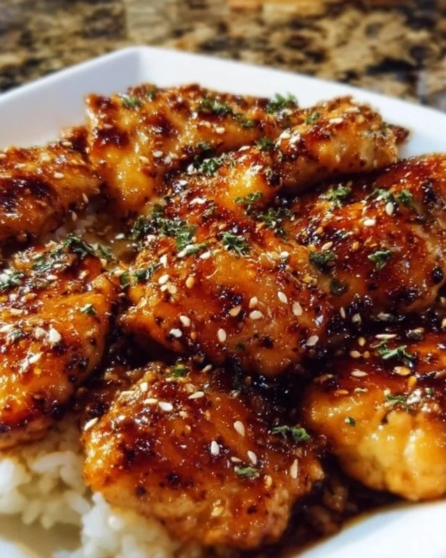 Sweet & Savory Honey Garlic Chicken